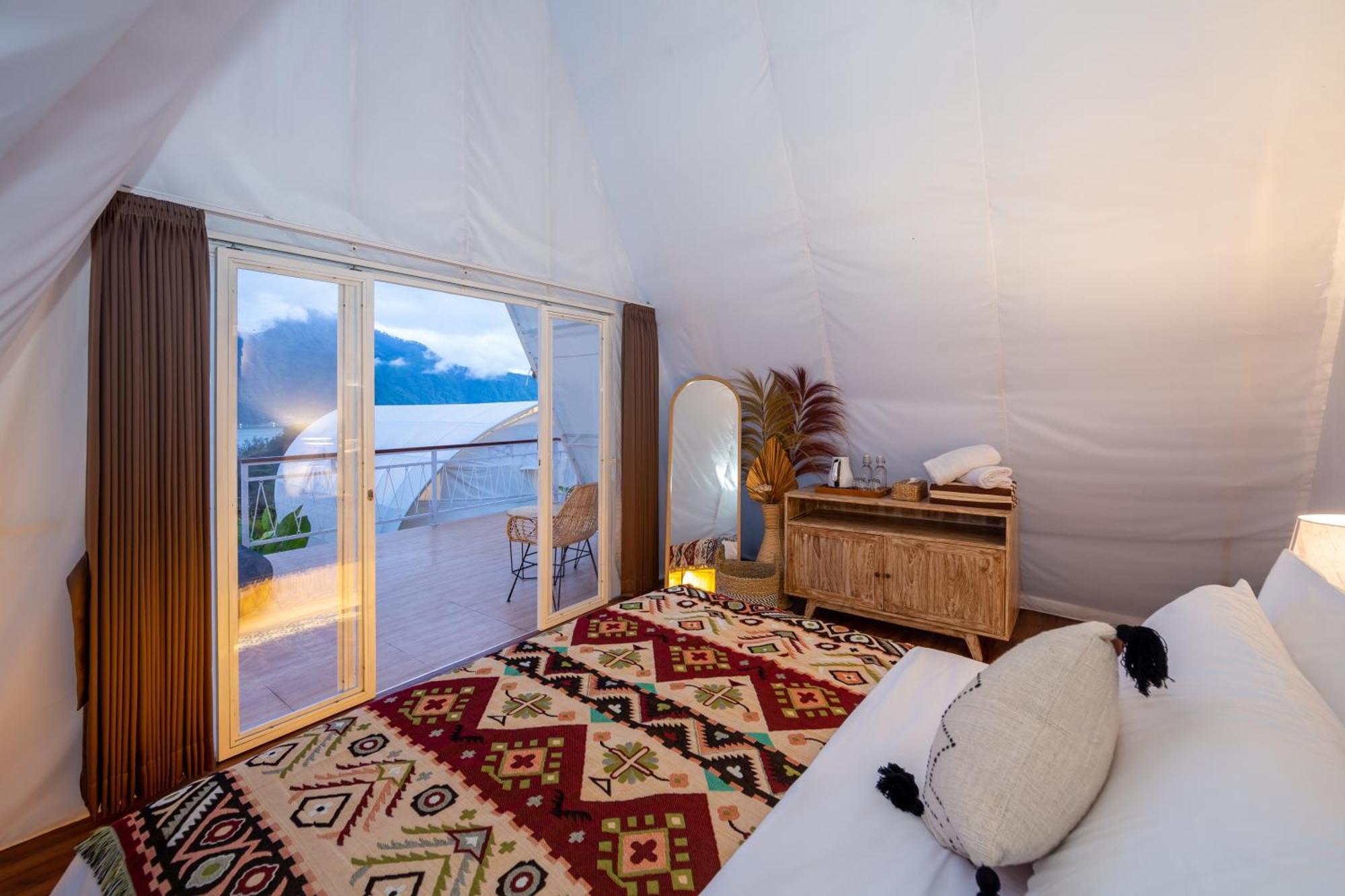 The Dewi Kintamani Luxury Glamping And Natural Hotspring Kültér fotó