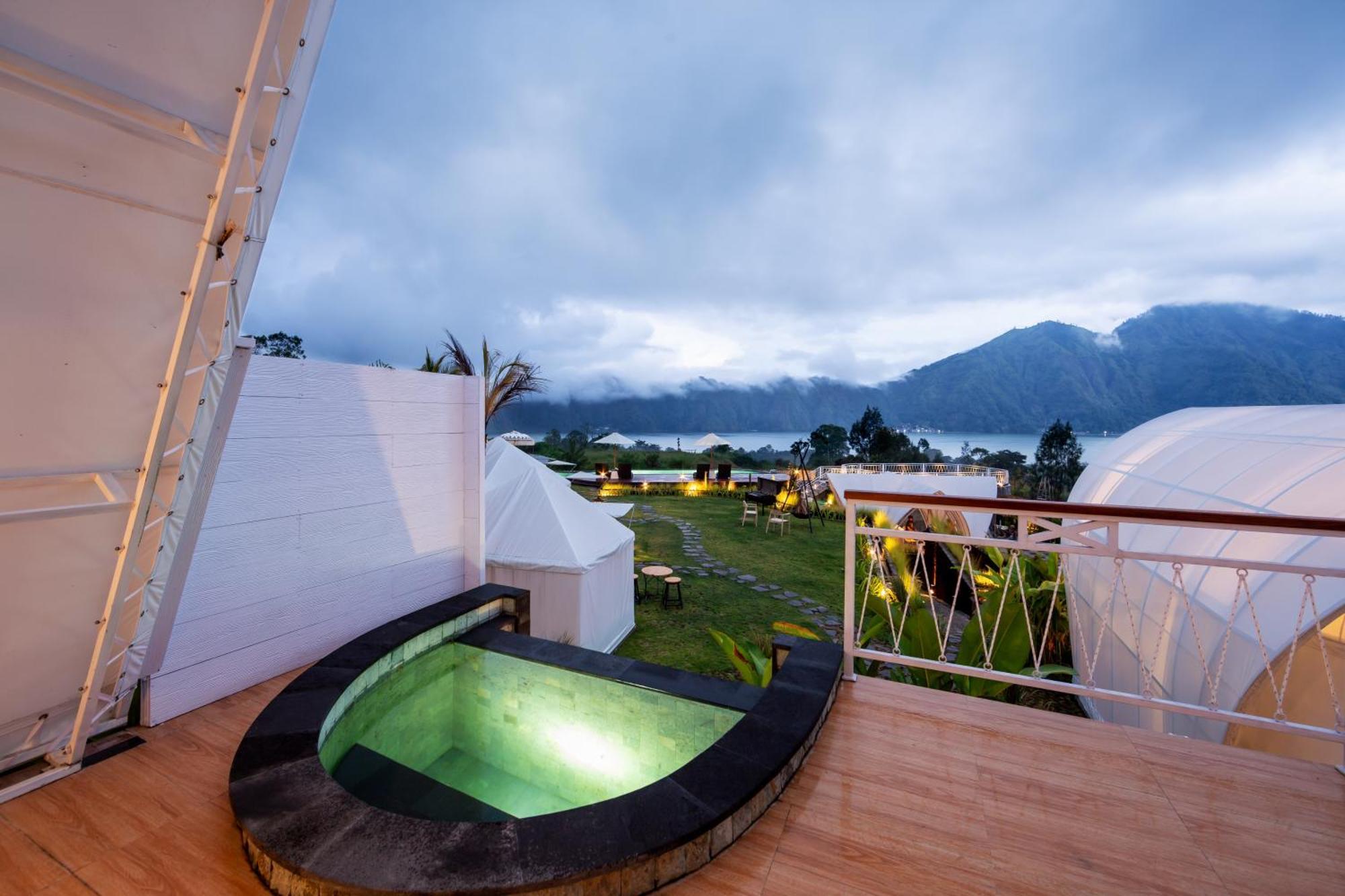 The Dewi Kintamani Luxury Glamping And Natural Hotspring Kültér fotó