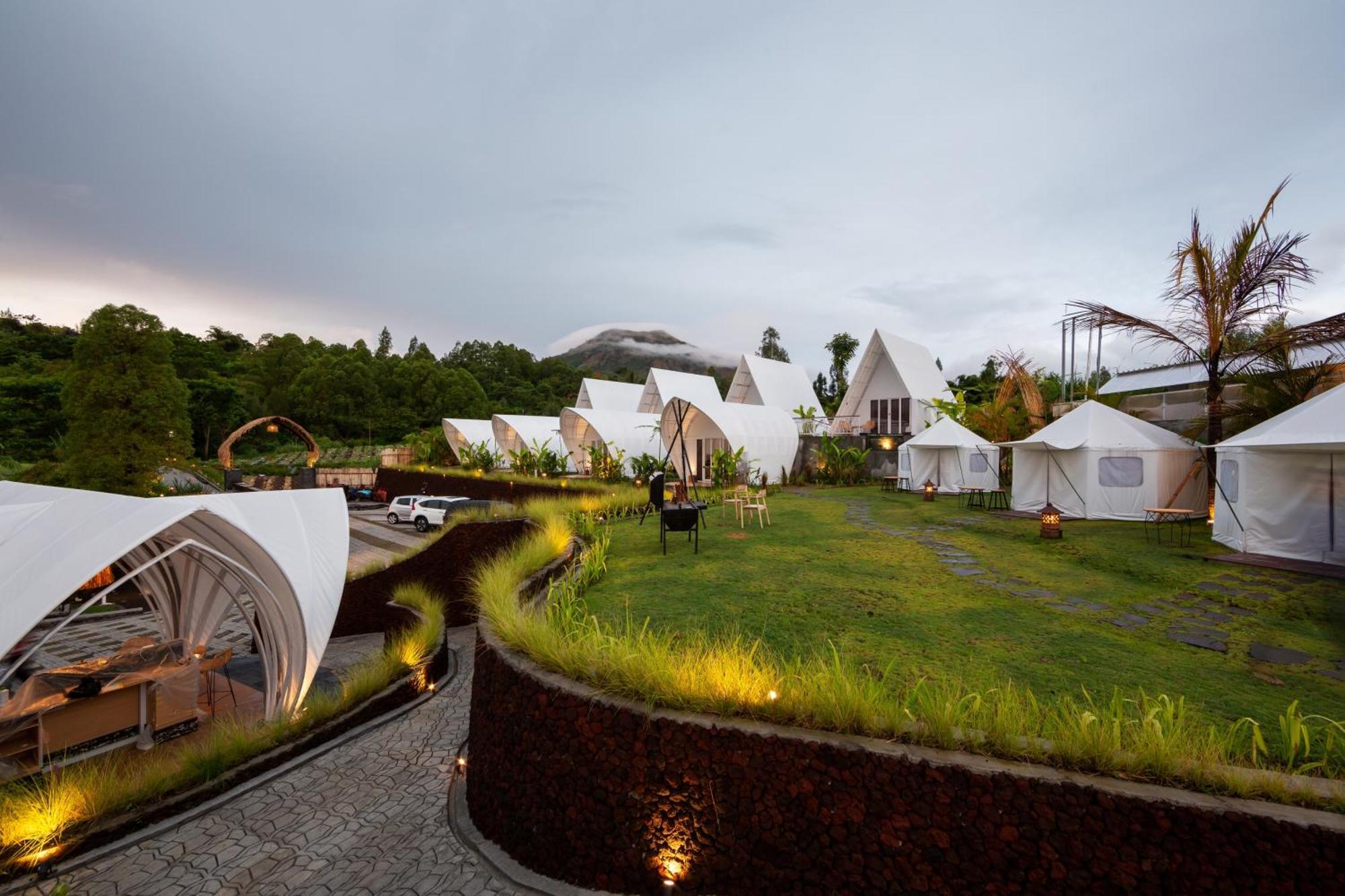 The Dewi Kintamani Luxury Glamping And Natural Hotspring Kültér fotó