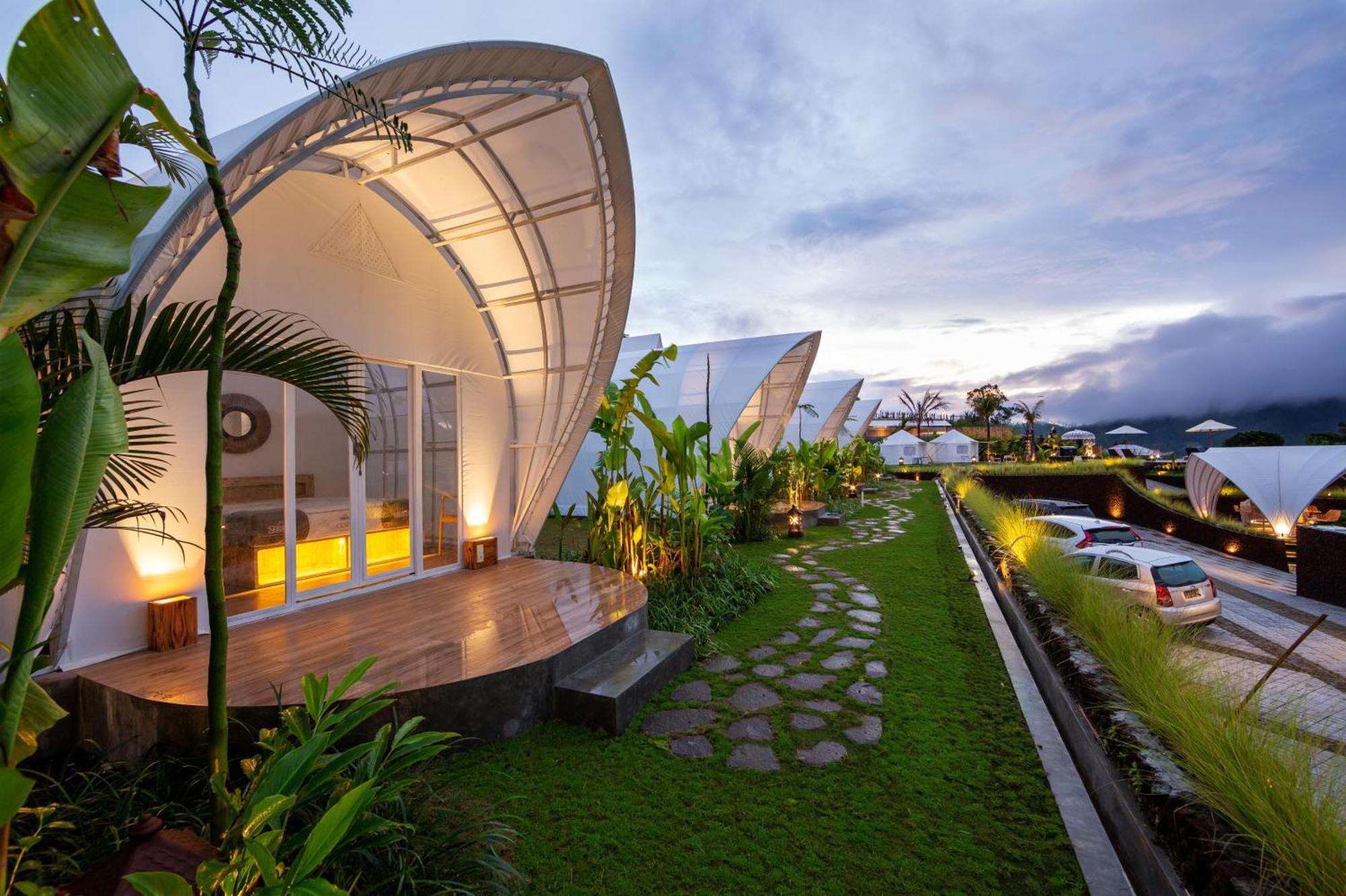 The Dewi Kintamani Luxury Glamping And Natural Hotspring Kültér fotó