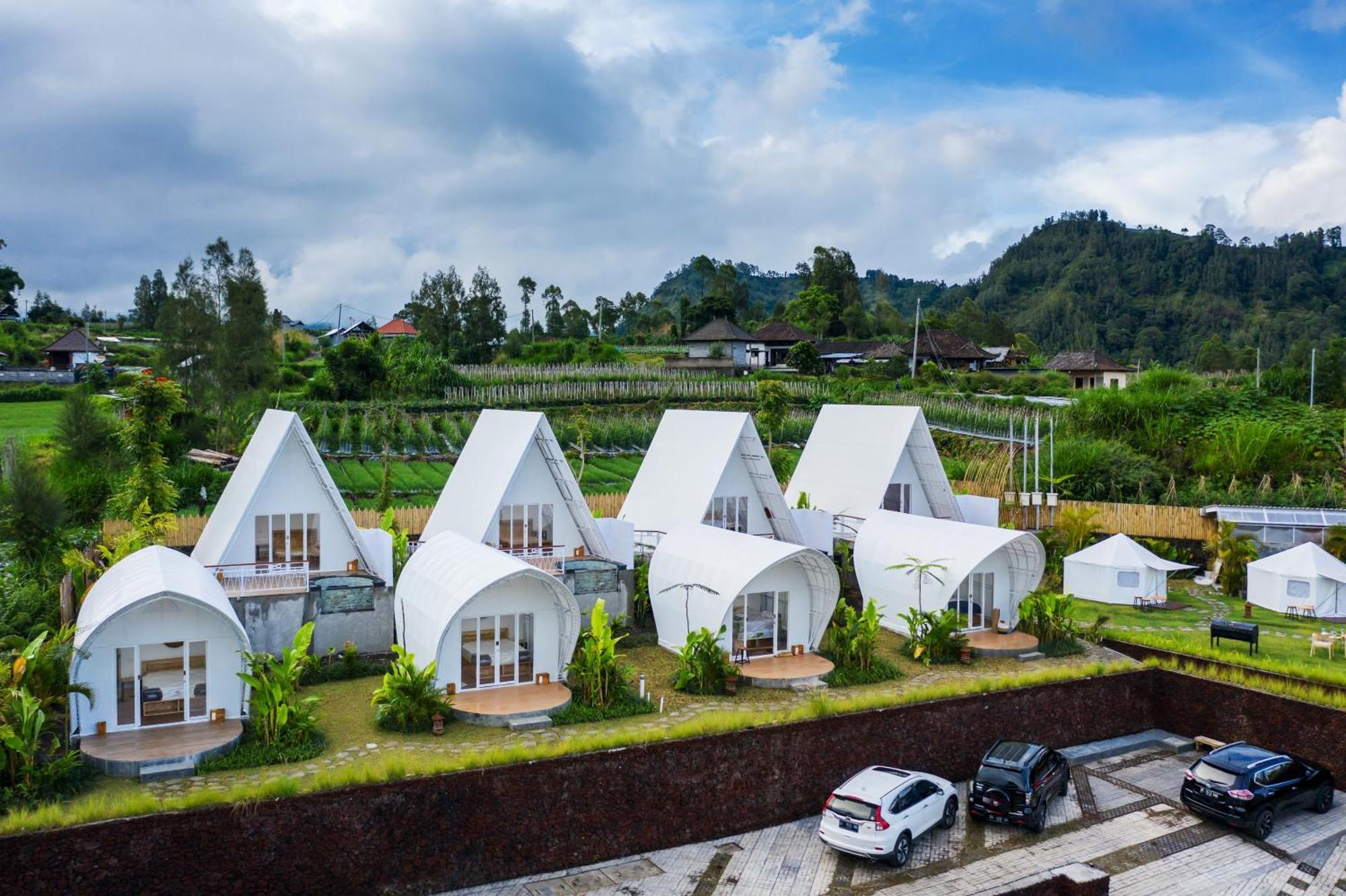 The Dewi Kintamani Luxury Glamping And Natural Hotspring Kültér fotó