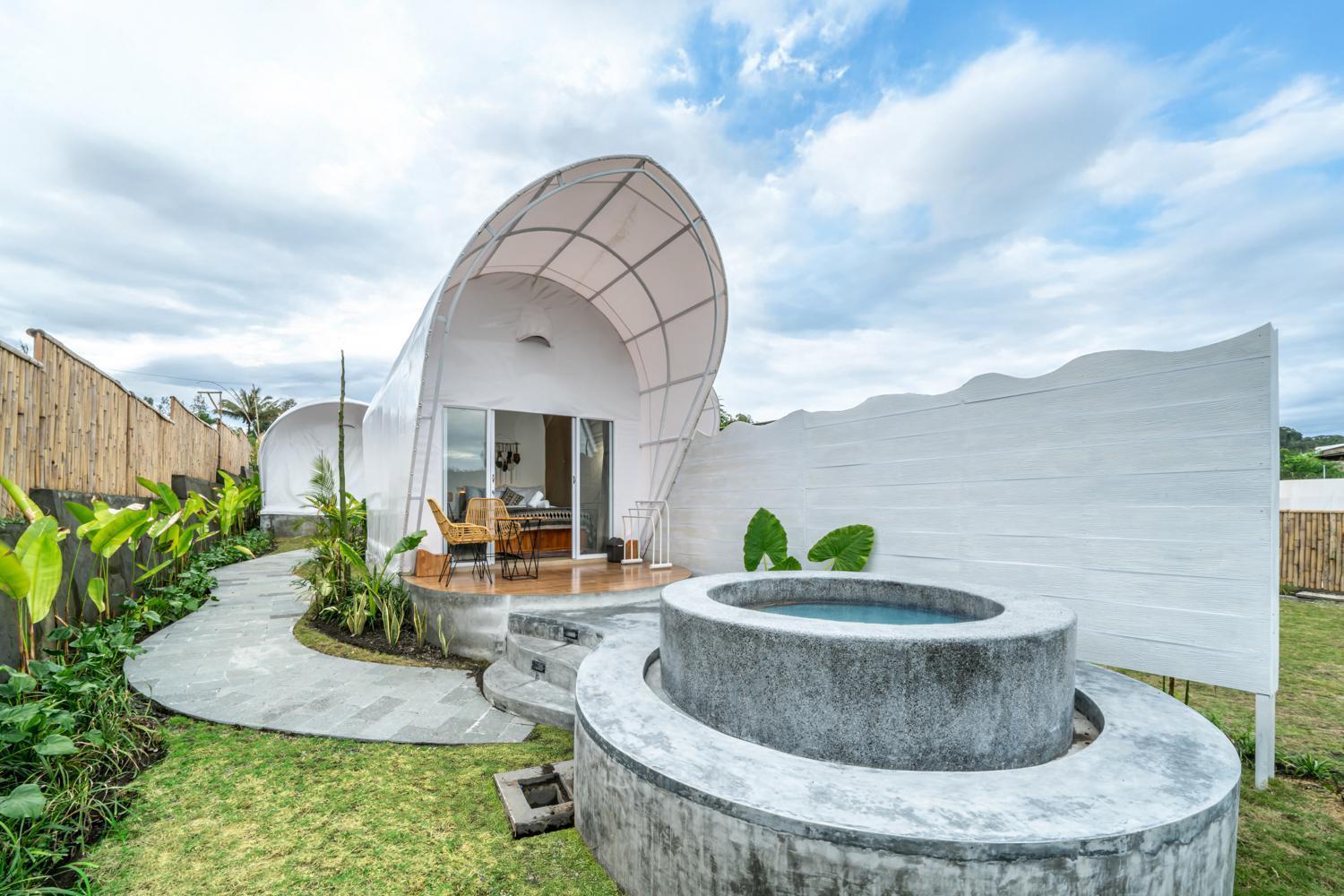 The Dewi Kintamani Luxury Glamping And Natural Hotspring Kültér fotó