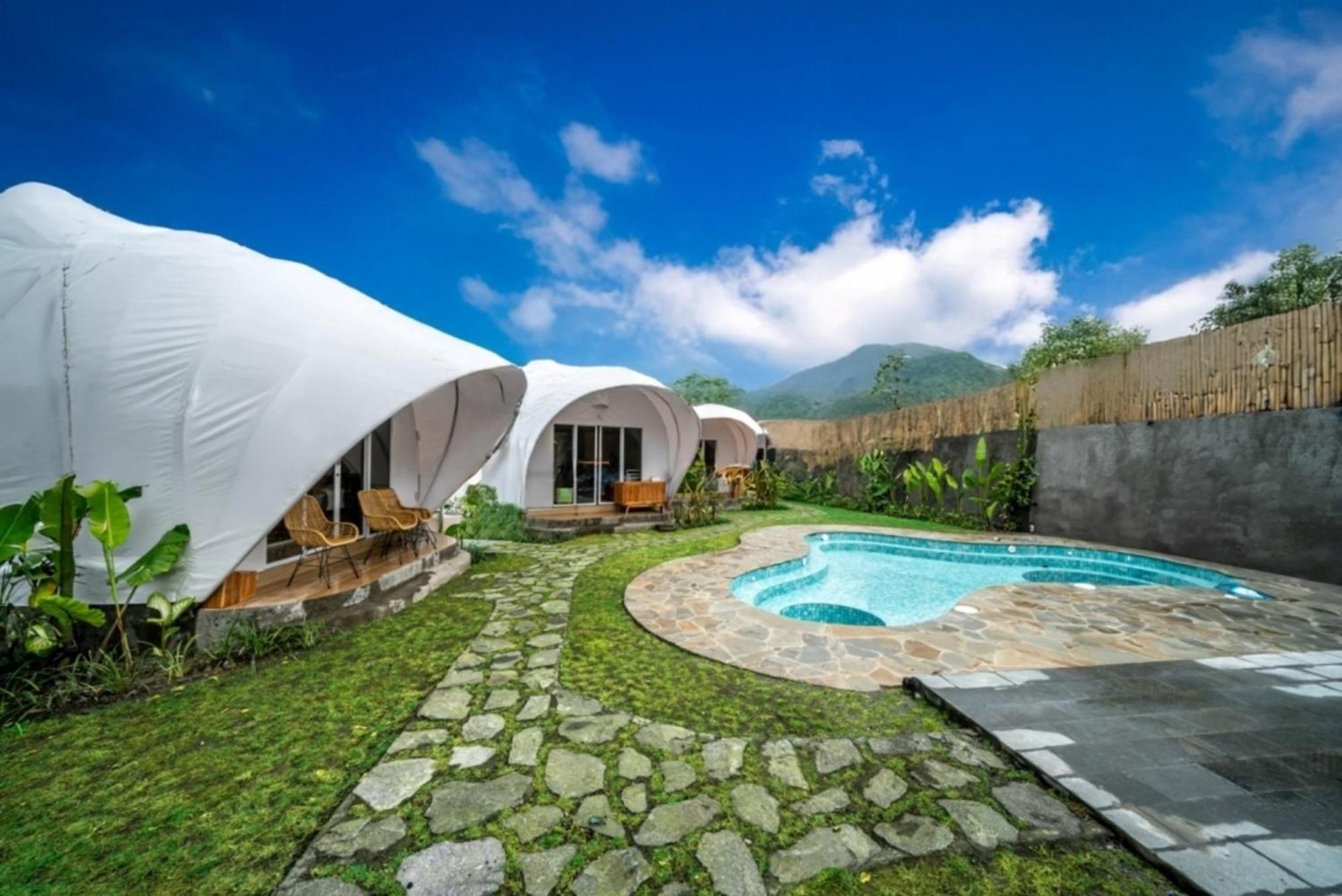 The Dewi Kintamani Luxury Glamping And Natural Hotspring Kültér fotó