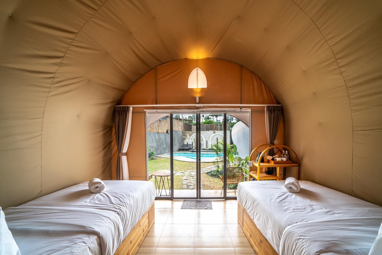 The Dewi Kintamani Luxury Glamping And Natural Hotspring Kültér fotó
