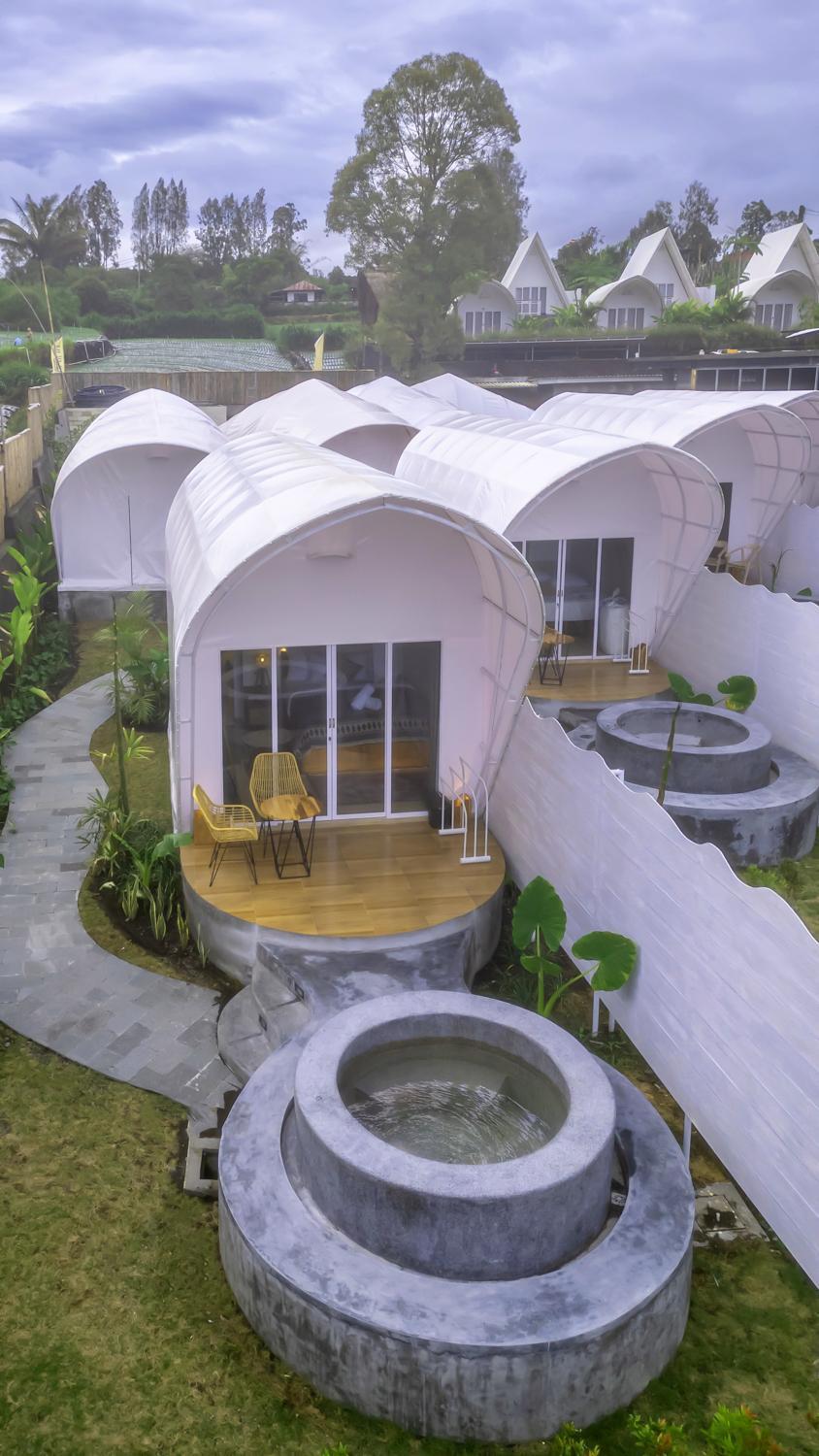 The Dewi Kintamani Luxury Glamping And Natural Hotspring Kültér fotó